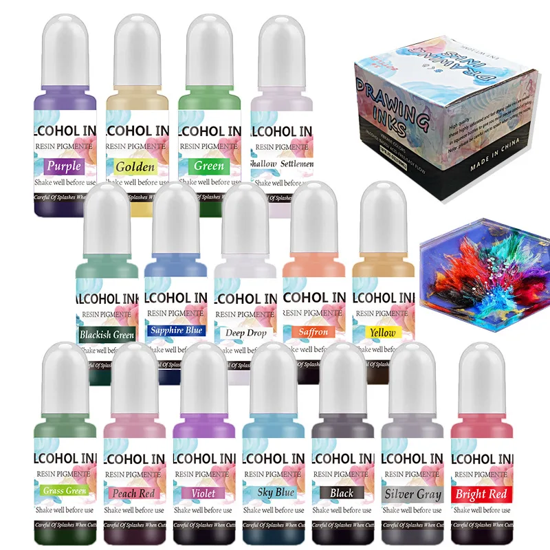Resin Pigment Set - Color Pigment Set For Epoxy Resin