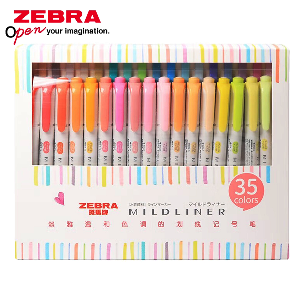 35 Color ZEBRA Mildliner Highl - огляд і ціна Zebra Pen Mildliner