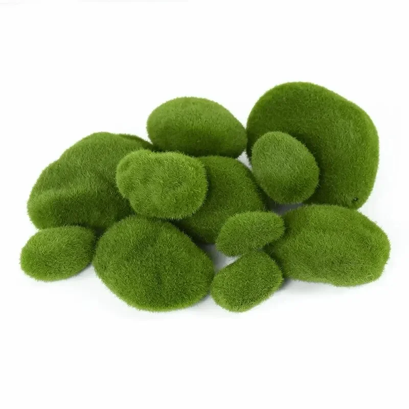 10Pcs Simulation Moss Stone Ar - огляд і ціна Terrarium Moss Art