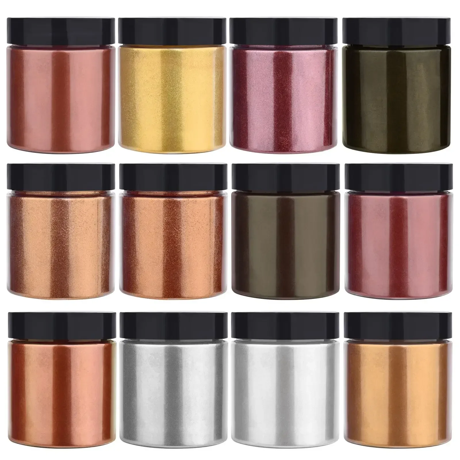 50g/Bottle Metallic Glitter Po - огляд і ціна Resin Pigment Set