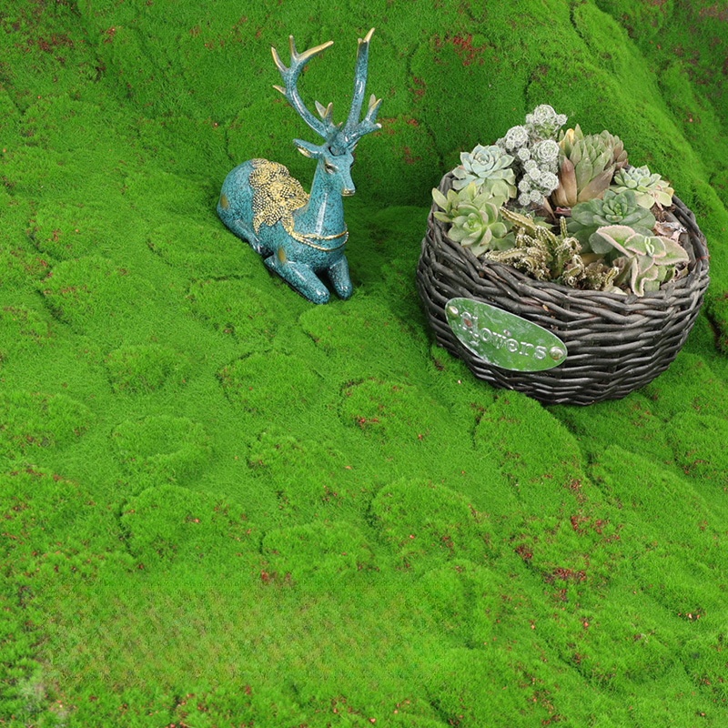 Artificial Turf Moss Simulatio - огляд і ціна Terrarium Moss Art