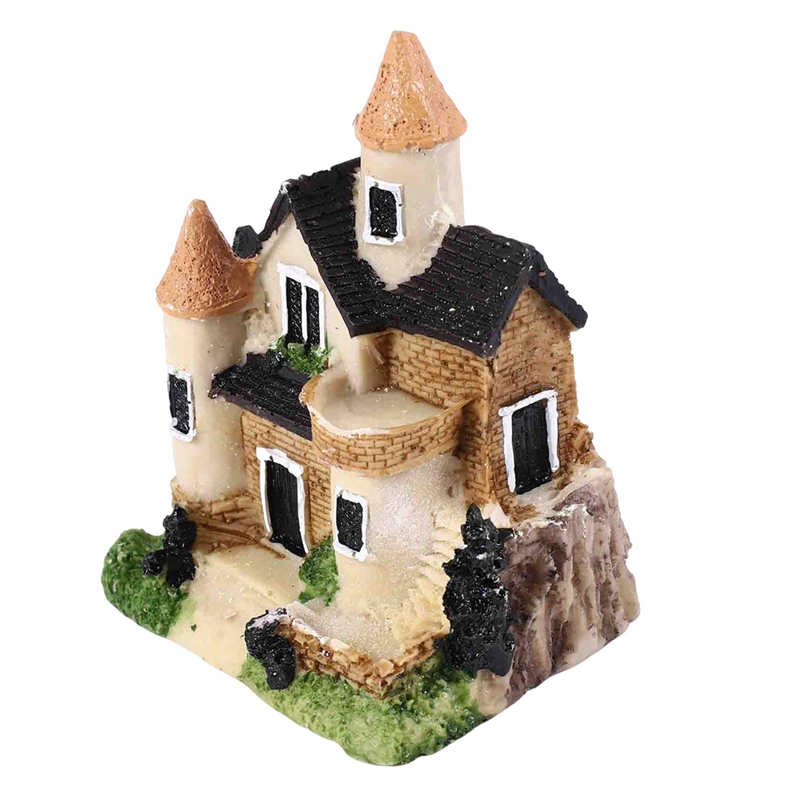Cute Mini Resin House Miniatur - огляд і ціна Resin Crafts