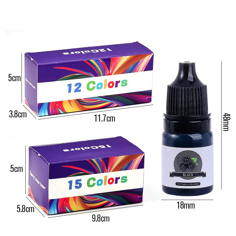 Epoxy Resin Color Pigment 24 V - огляд і ціна Resin Pigment Set