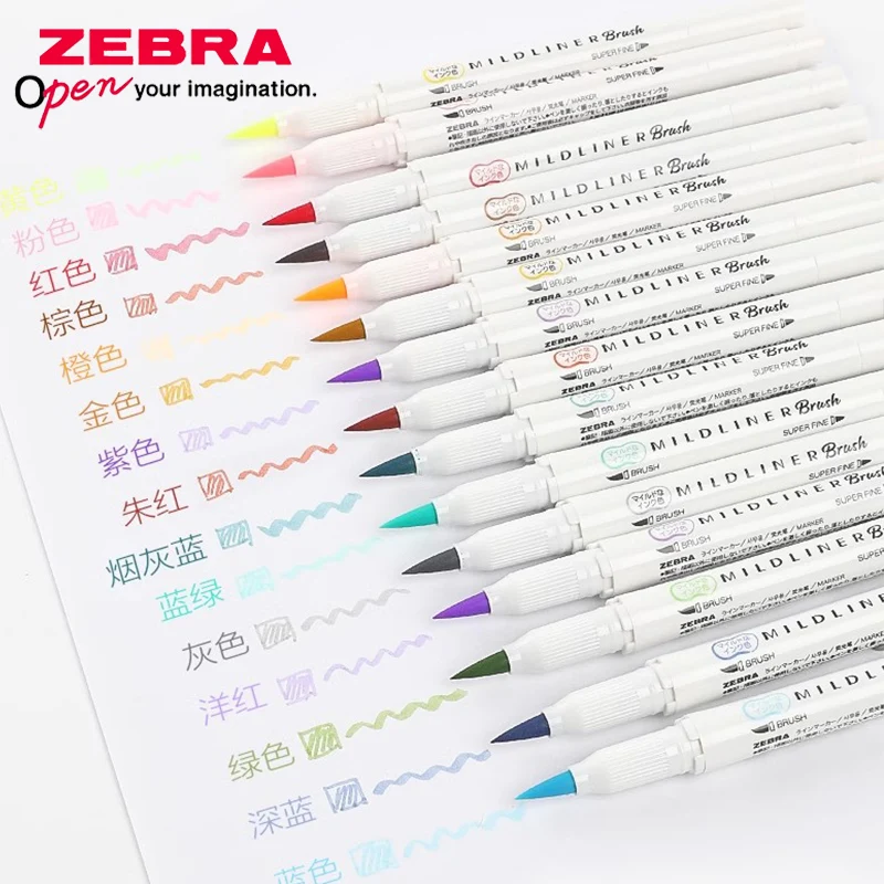 ZEBRA Dual-tip Highlighter Col - огляд і ціна Zebra Pen Mildliner