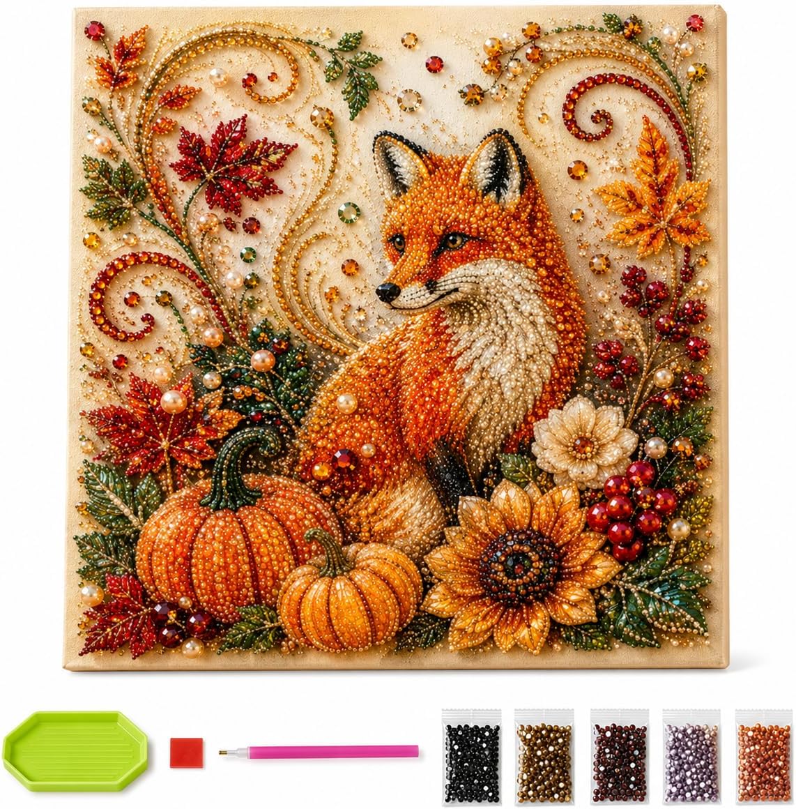Autumn Diamond Pearl Painting  - огляд і ціна Resin Craft For Beginners