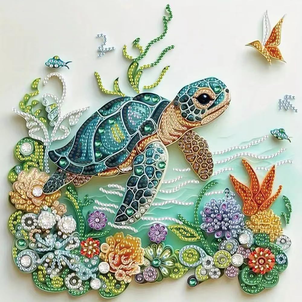 Sea Turtle Animal Diamond Pain - огляд і ціна Resin Craft For Beginners