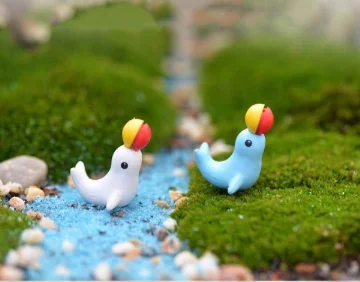 10Pcs/Hedgehog and Cows/Cute A - огляд і ціна Terrarium Moss Art