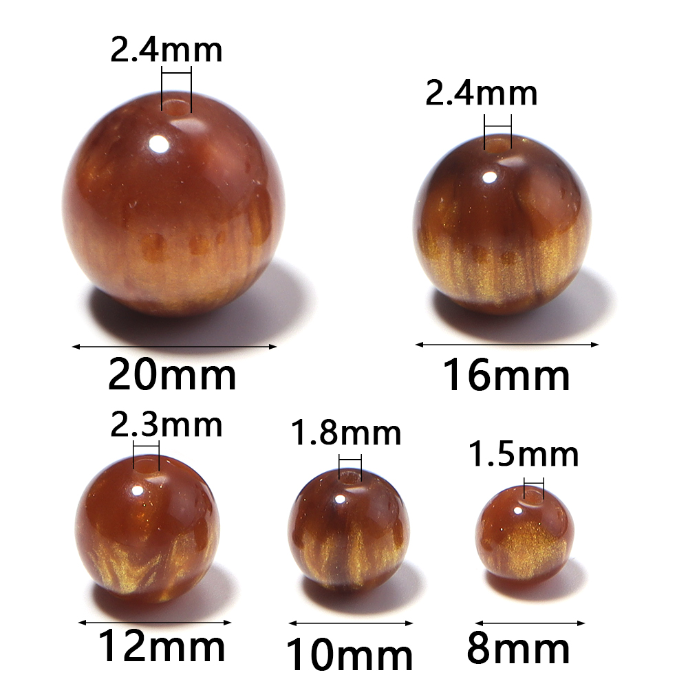 5-30pcs/lot 8-20mm Gilding Res - огляд і ціна Resin Craft Projects