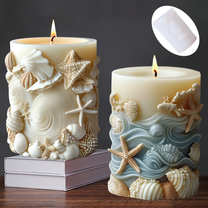 DIY Ocean style relief cylindr - огляд і ціна Resin Ocean Wave Mold