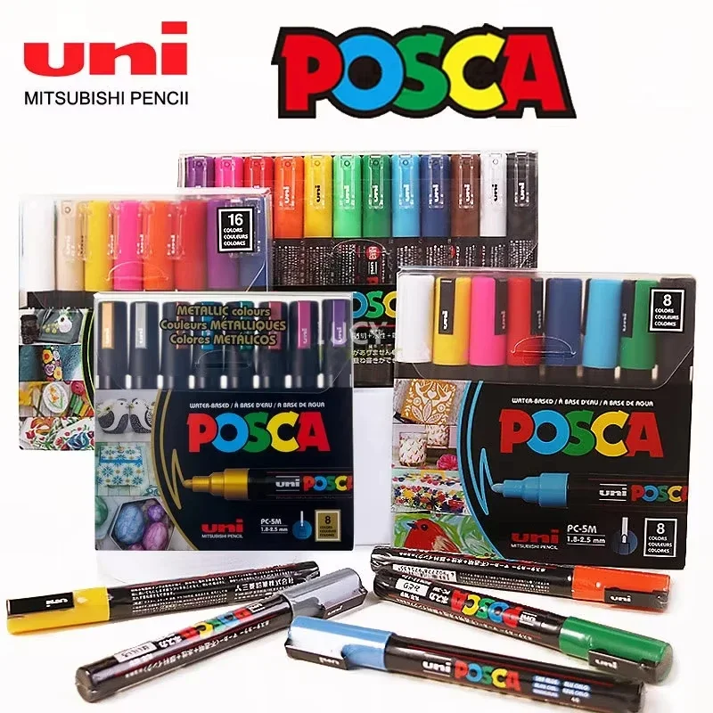 Uni Posca Art Marker Set 7/8/1 - огляд і ціна Copic Marker Classic
