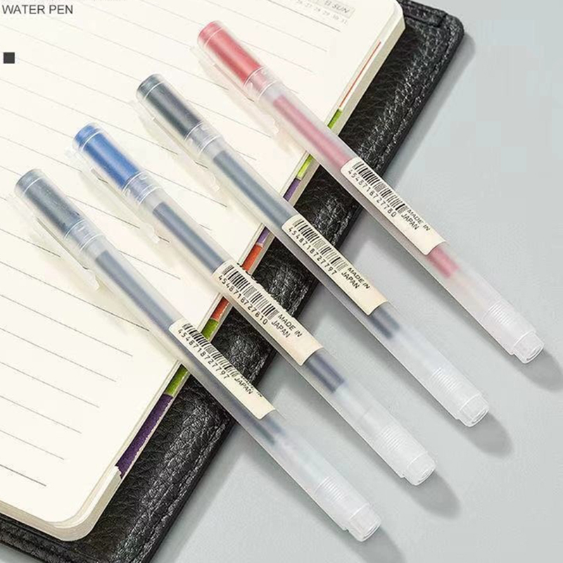 3-6Pcs Kawaii Gel Pen Black/Re - огляд і ціна Muji Stationery Gel Pen