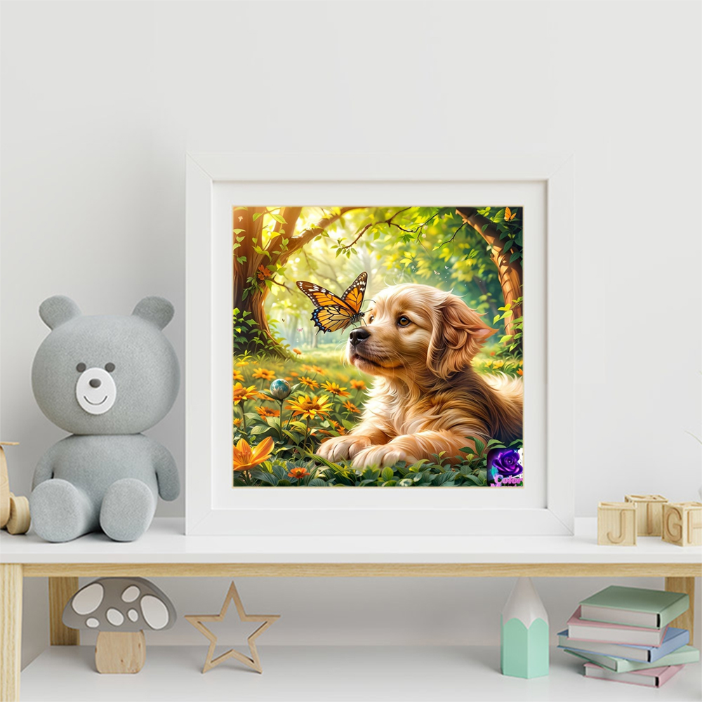 EverShine Diamond Mosaic Dog A - огляд і ціна Resin Craft For Beginners