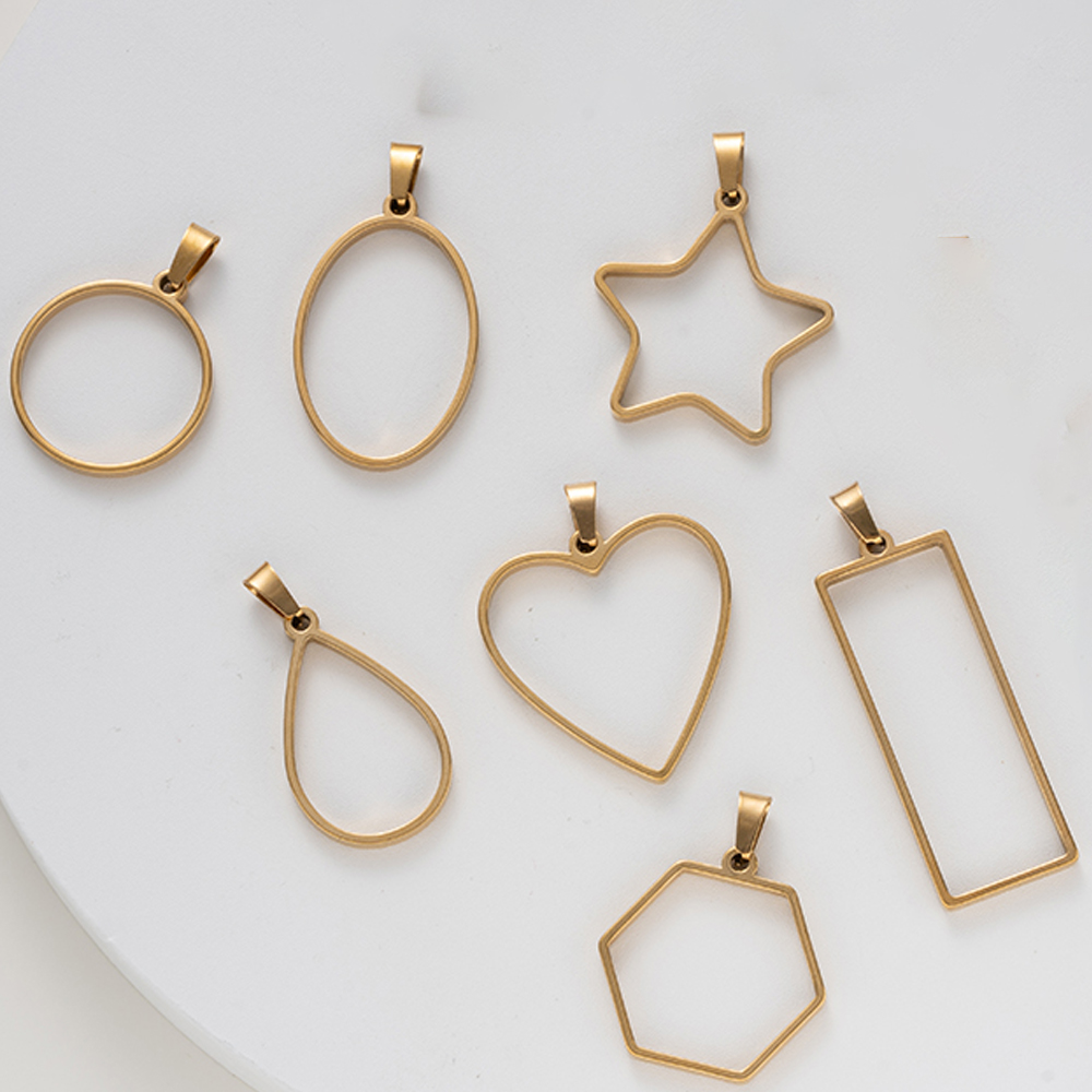5pcs Stainless Steel Open Back - огляд і ціна Resin Craft Projects