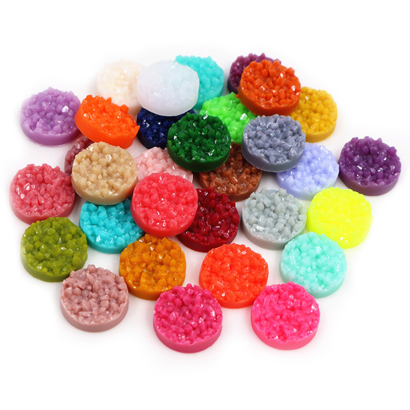 40pcs Resin Druzy Cabochons Do - огляд і ціна Resin Craft Projects