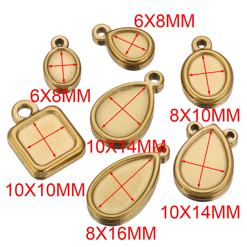 5pcs Stainless Steel Square Dr - огляд і ціна Resin Craft Projects