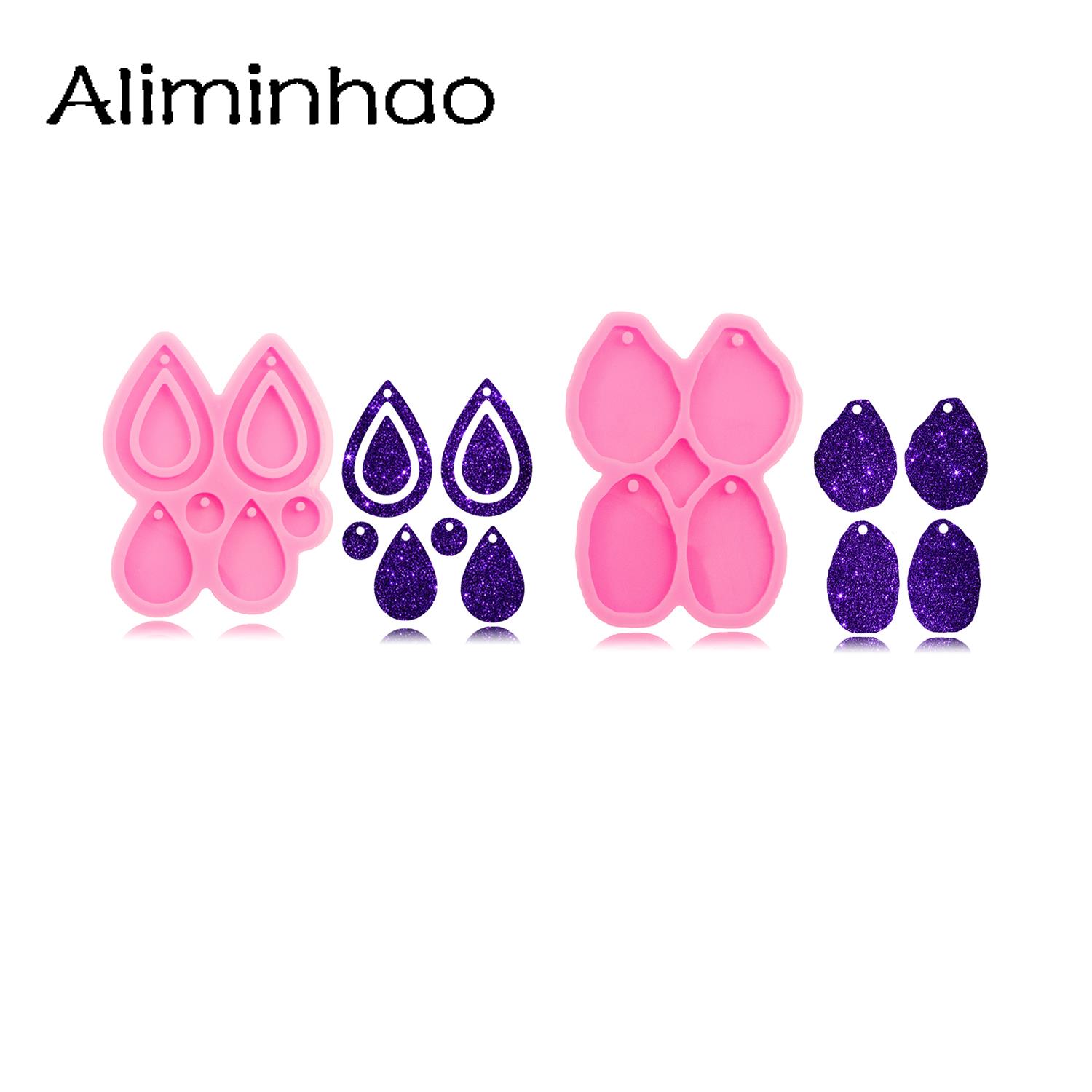 DY1085 Shiny Geodes Molds with - огляд і ціна Geode Mold Silicone