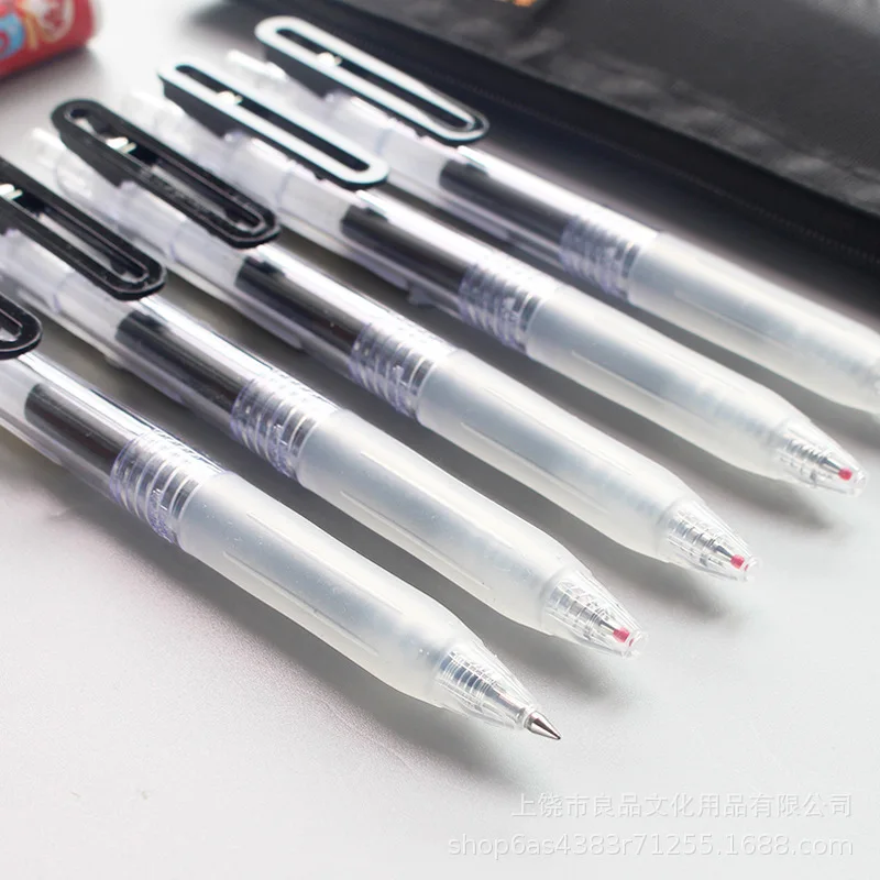 1/3Pcs/Set 0.5mm Gel Pens Stud - огляд і ціна Muji Stationery Gel Pen