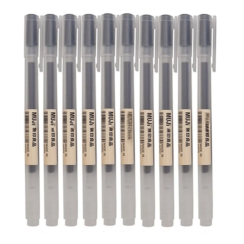 6/8Pcs/Set Kawaii MUJIs Gel Pe - огляд і ціна Muji Stationery Gel Pen