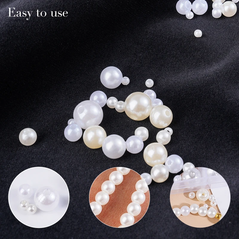 800pcs Artificial Faux Pearl R - огляд і ціна Resin Crafts