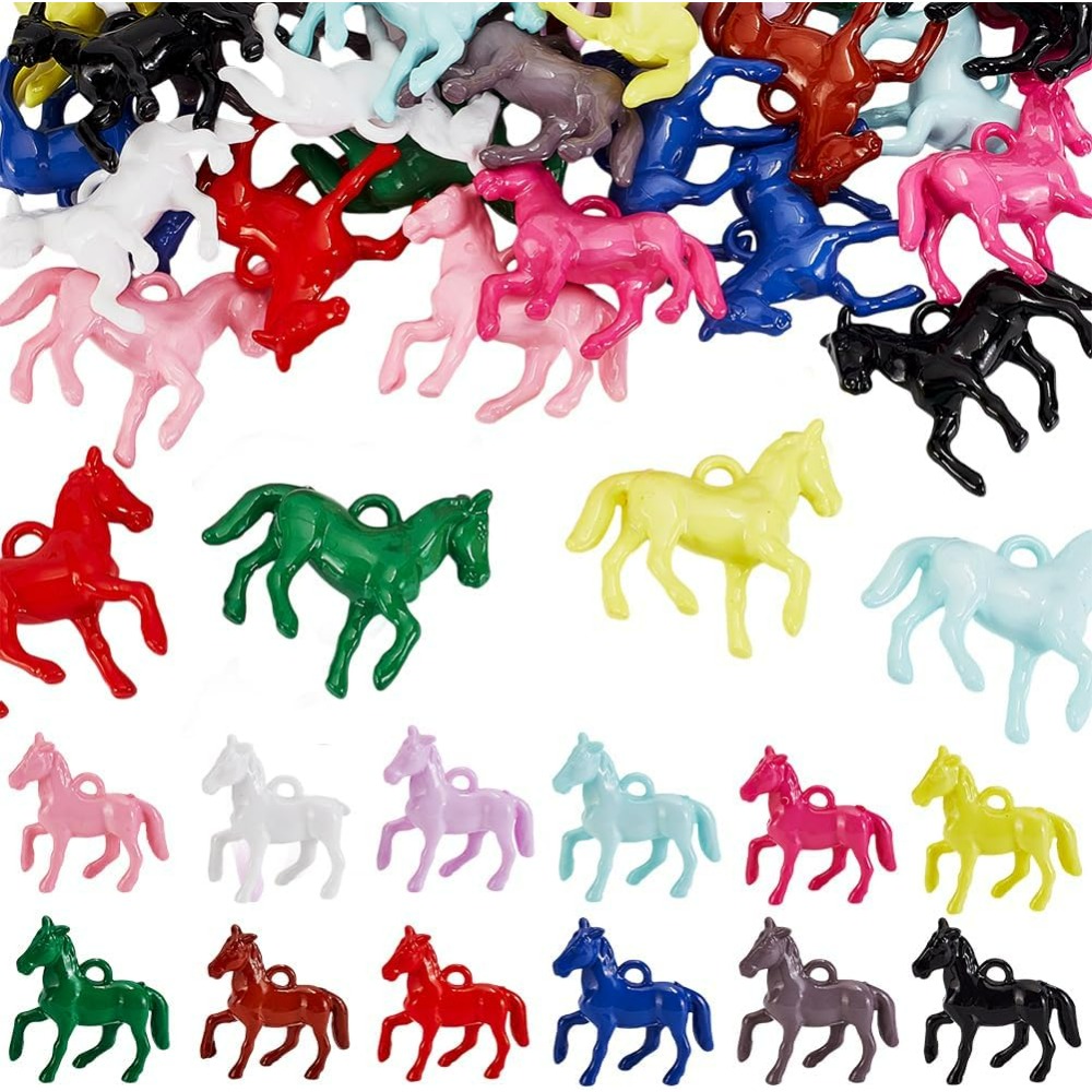 48pcs Opaque Acrylic Pendants  - огляд і ціна Resin Crafts