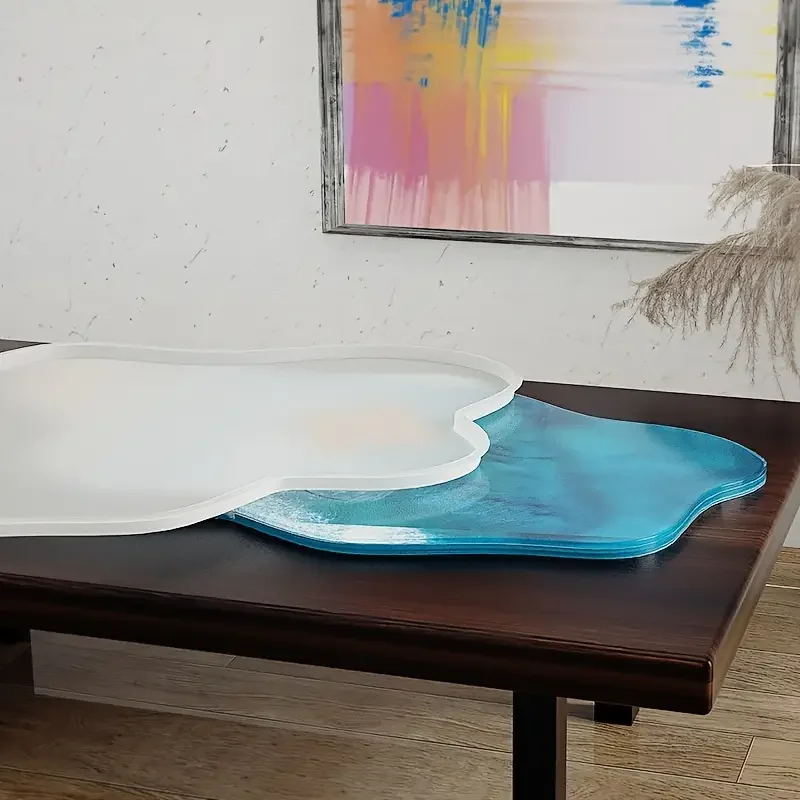 Large 61cm Irregular Trays Epo - огляд і ціна Resin Ocean Wave Mold