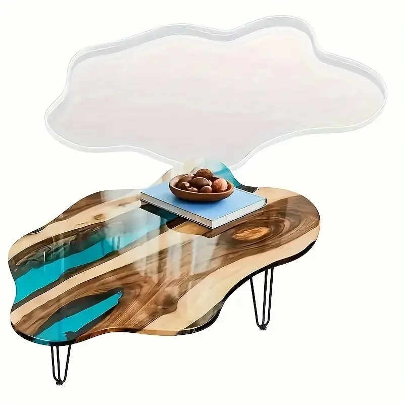 Large 61cm Irregular Trays Epo - огляд і ціна Resin Ocean Wave Mold