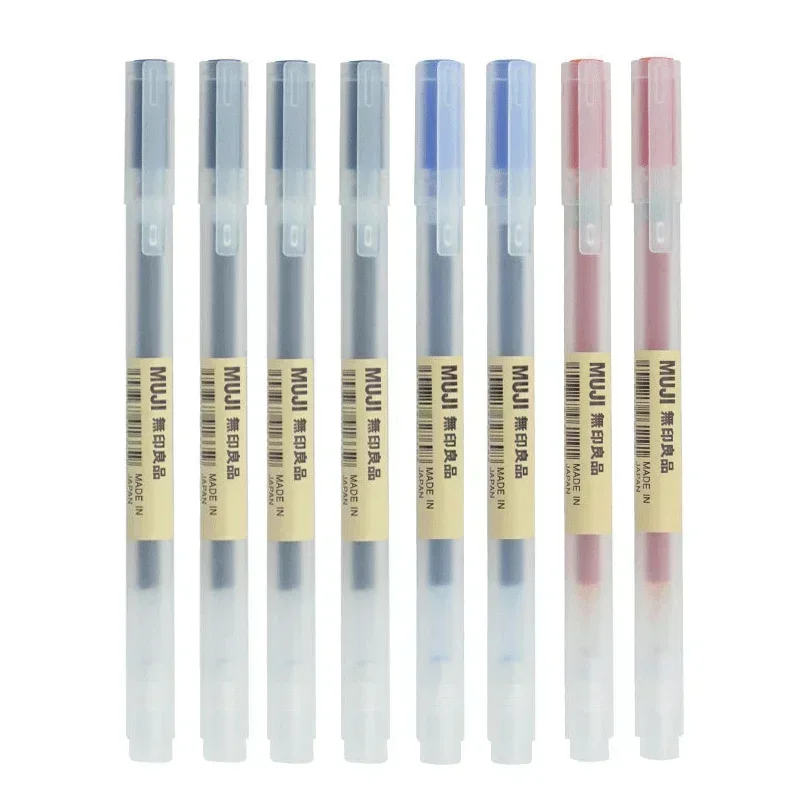 lovely  MUJIs Gel Pen Black/Re - огляд і ціна Muji Stationery Gel Pen