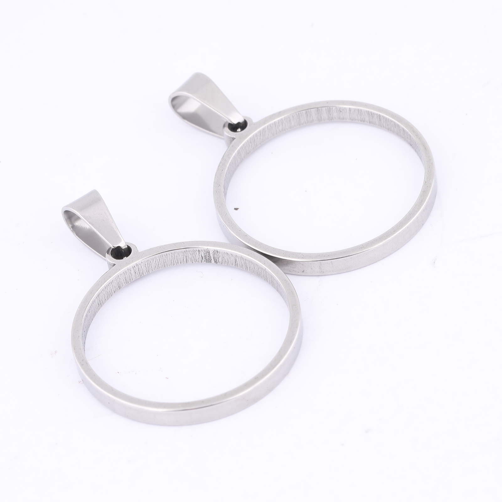 10pcs 25mm Round Open Bezel Ch - огляд і ціна Resin Craft Projects