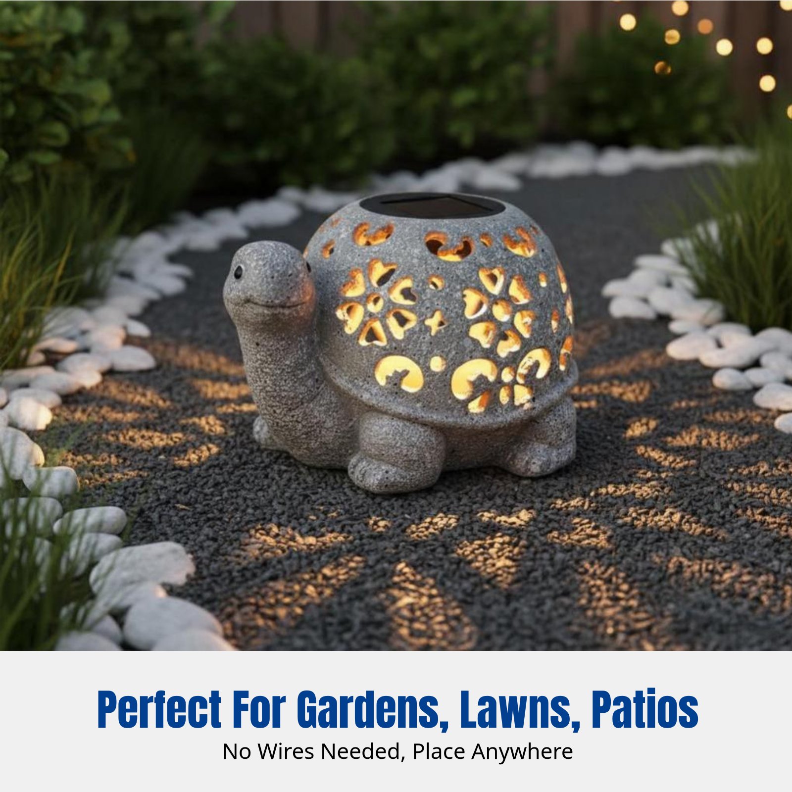 Garden Decor, Solar Hollow Tur - огляд і ціна Resin Crafts