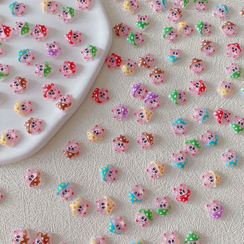2/10/20pcs Kirby Nail Charms 3 - огляд і ціна Resin Crafts