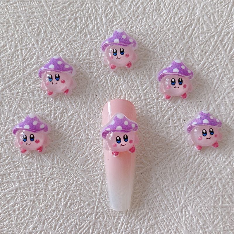 2/10/20pcs Kirby Nail Charms 3 - огляд і ціна Resin Crafts
