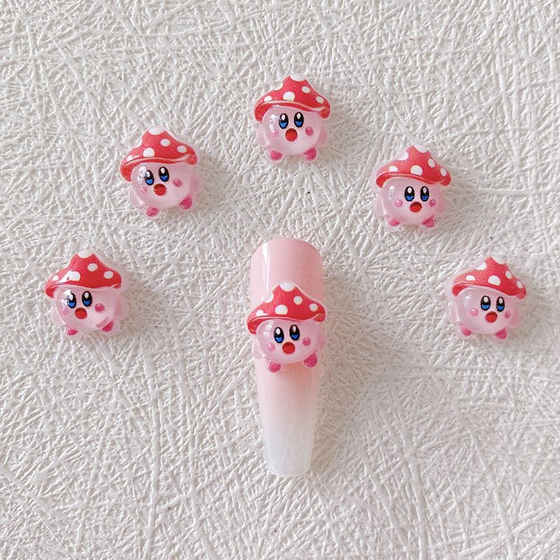 2/10/20pcs Kirby Nail Charms 3 - огляд і ціна Resin Crafts