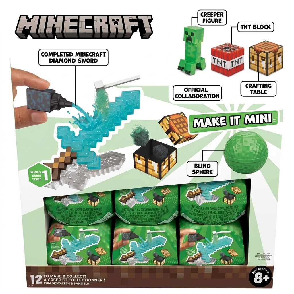Original MGA Miniverse Minecra - огляд і ціна Resin Crafts Minecraft