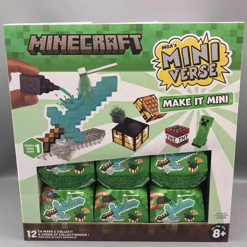 Original MGA Miniverse Minecra - огляд і ціна Resin Crafts Minecraft