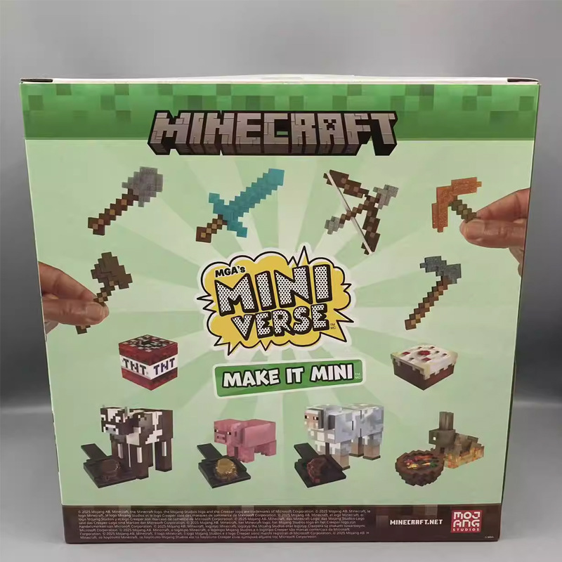 Original MGA Miniverse Minecra - огляд і ціна Resin Crafts Minecraft