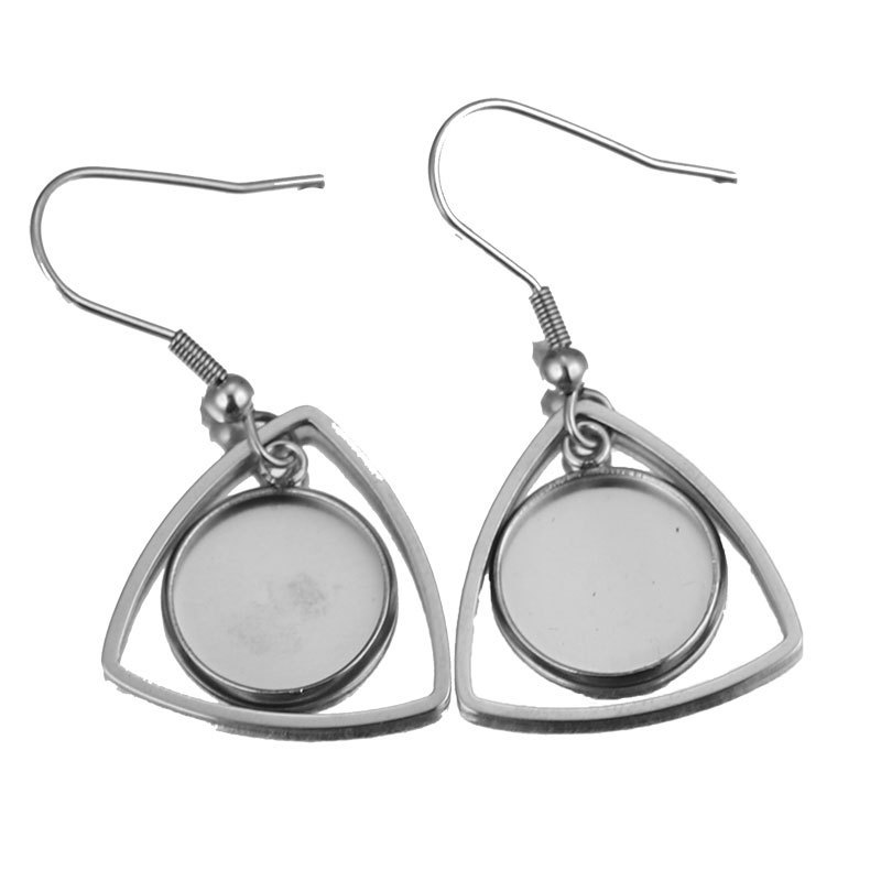 10pc Stainless Steel Tray Beze - огляд і ціна Bezels Set Pendant