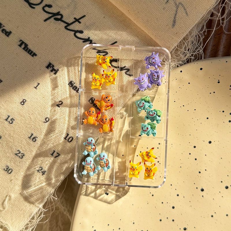 Pokemon nail art accessories,  - огляд і ціна Resin Crafts