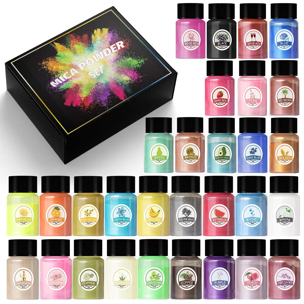 10ml Pearl Powder Epoxy Resin  - огляд і ціна Resin Pigment Set