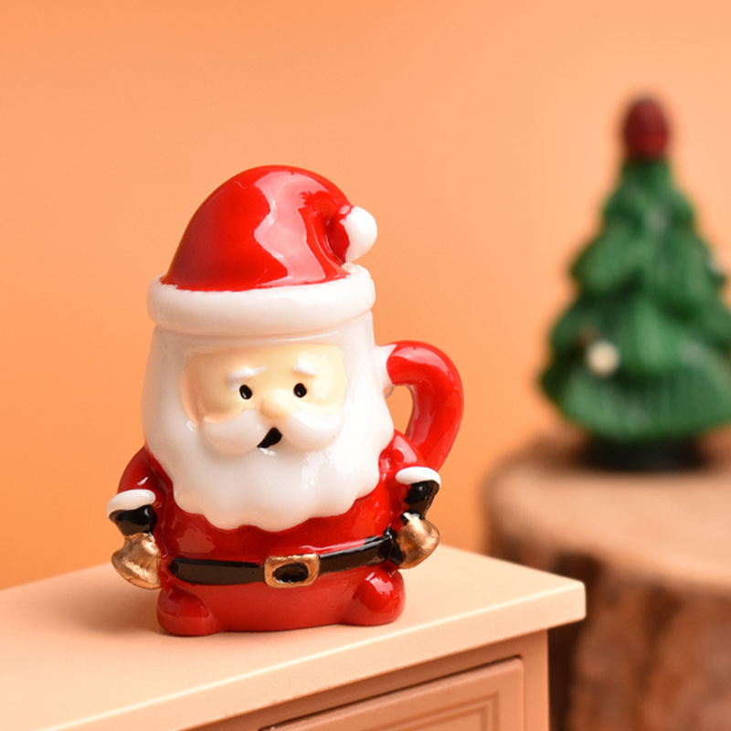 Mini Santa Teacup Ornament - R - огляд і ціна Resin Crafts