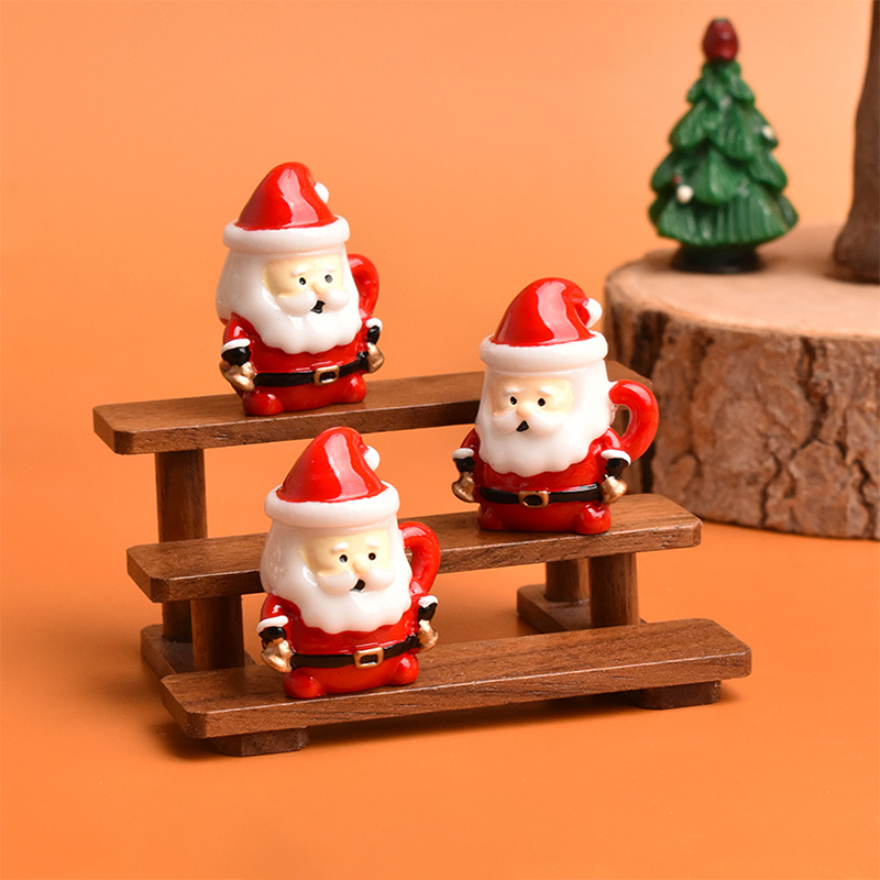 Mini Santa Teacup Ornament - R - огляд і ціна Resin Crafts