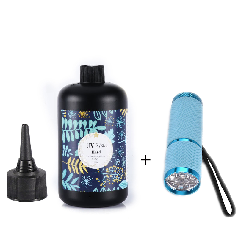 10-500g UV Epoxy Resin Glue UV - огляд і ціна Resin Pigment Set