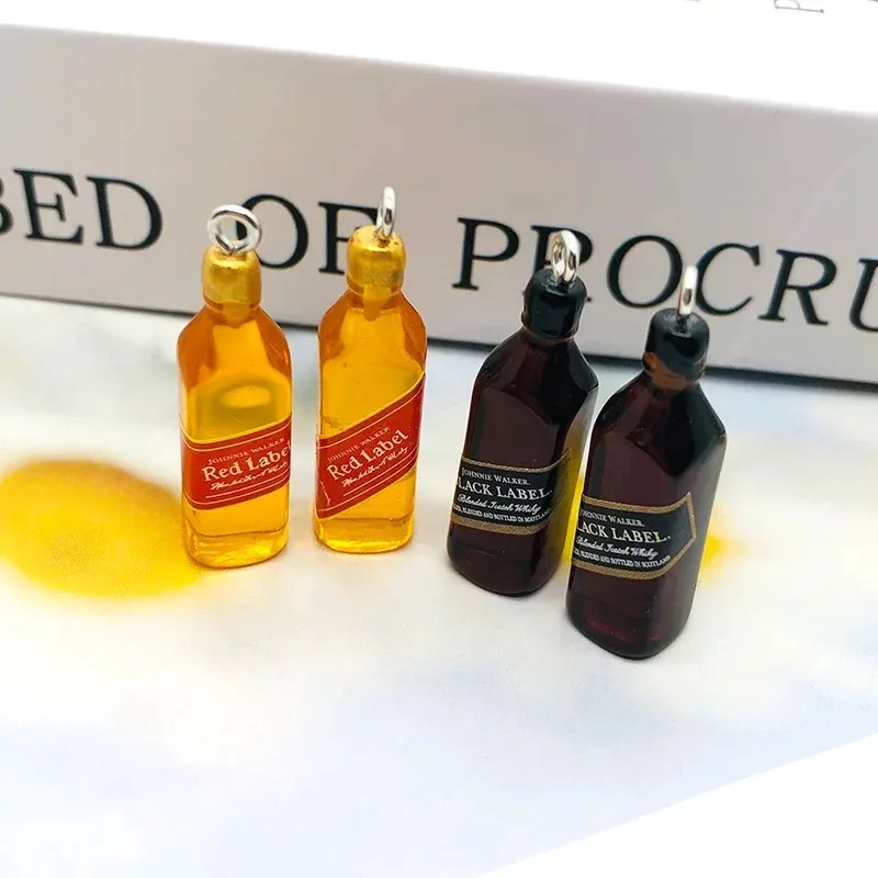 10Pcs Tiny Wine Bar Bottle Res - огляд і ціна Resin Craft Projects