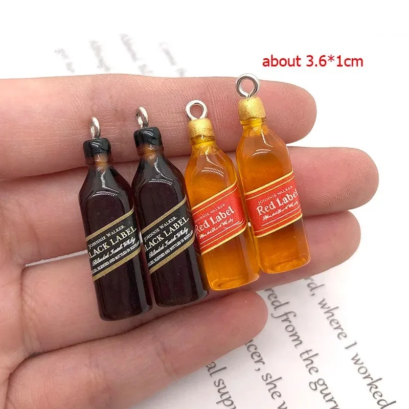 10Pcs Tiny Wine Bar Bottle Res - огляд і ціна Resin Craft Projects