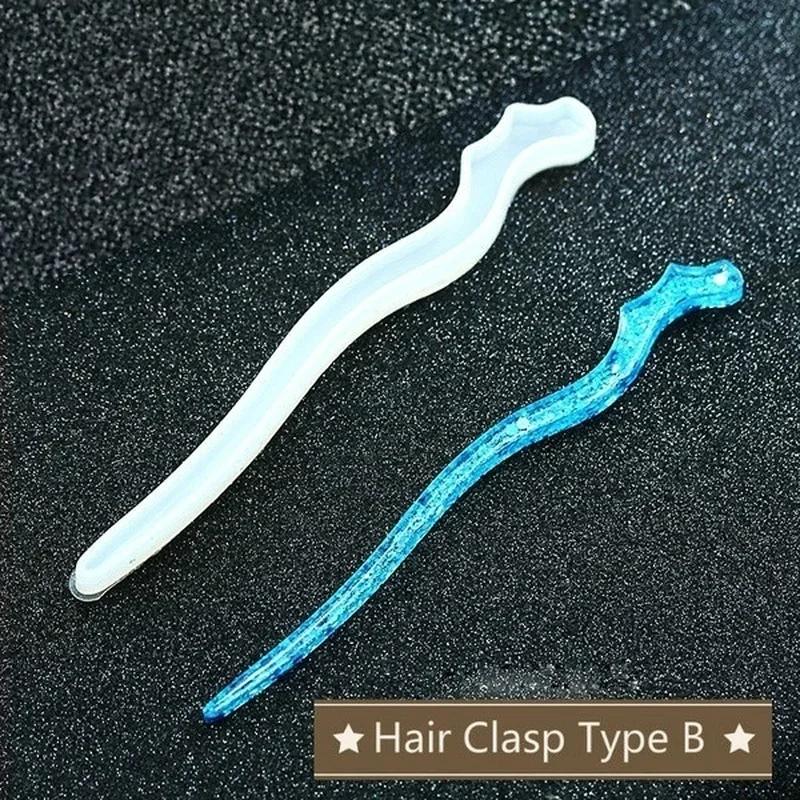 New Transparent Hairpin Silico - огляд і ціна Resin Craft Projects