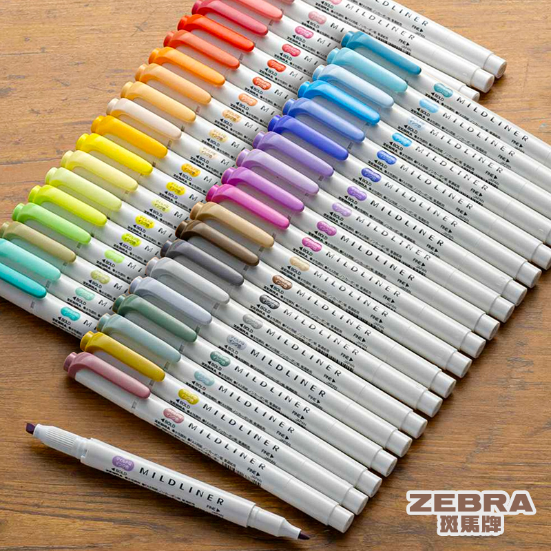 Japan ZEBRA Mildliner Highligh - огляд і ціна Zebra Pen Mildliner