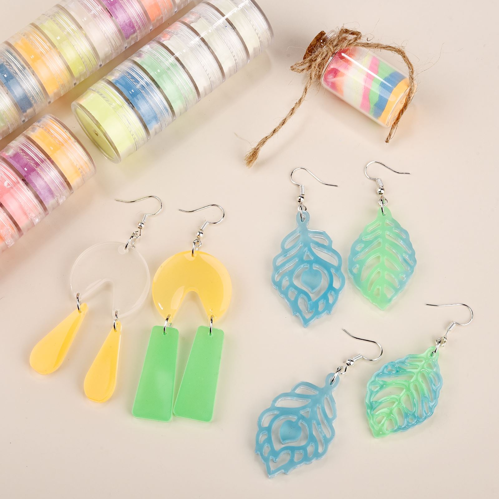 6 Colors/Set Luminous Powder R - огляд і ціна Resin Pigment Set