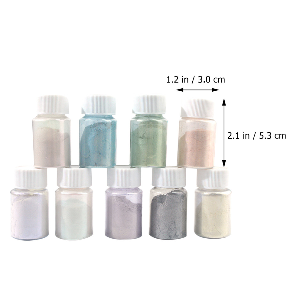 9Pcs Exquisite Mica Pigment Po - огляд і ціна Resin Pigment Set