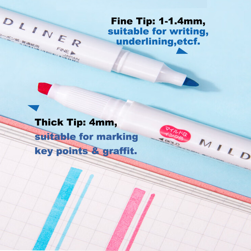 Zebra Handwriting Pen Mildline - огляд і ціна Zebra Pen Mildliner