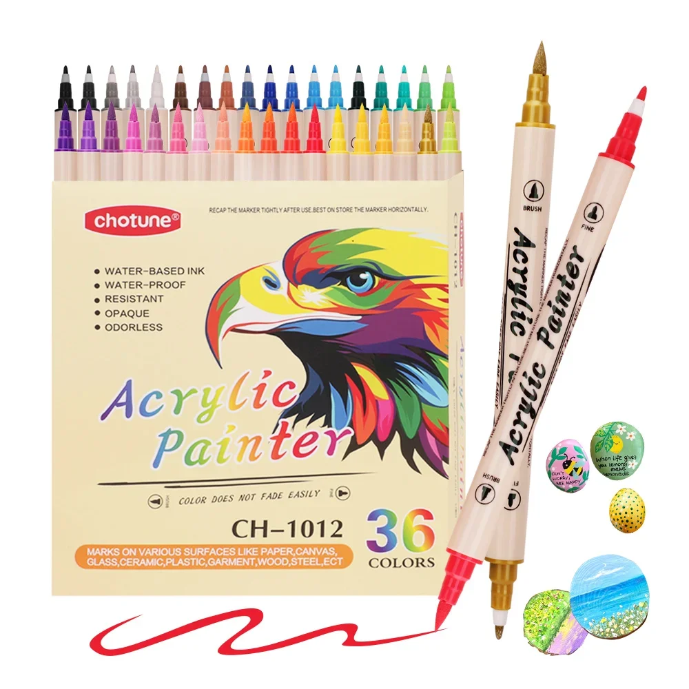 12-36 Colors Acrylic Paint Mar - огляд і ціна Copic Marker Classic