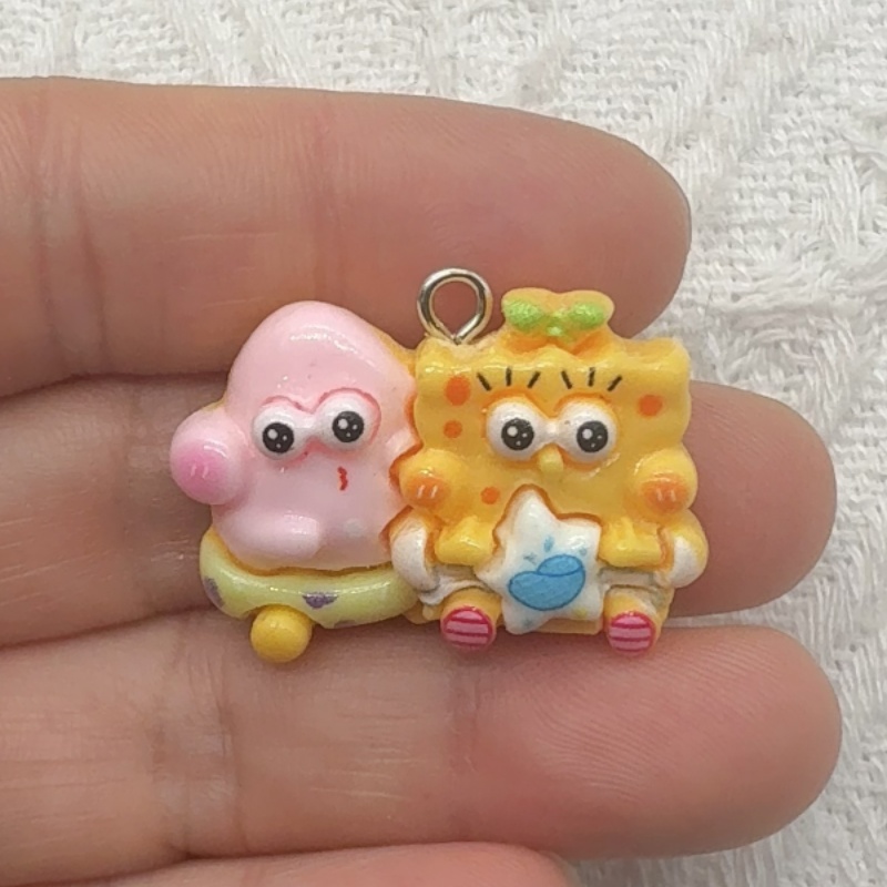 10pcs cartoon resin pendant, D - огляд і ціна Resin Craft Projects